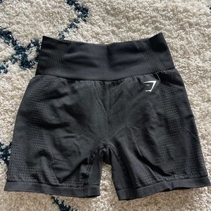 Gymshark Vital Seamless Shorts Black Marl